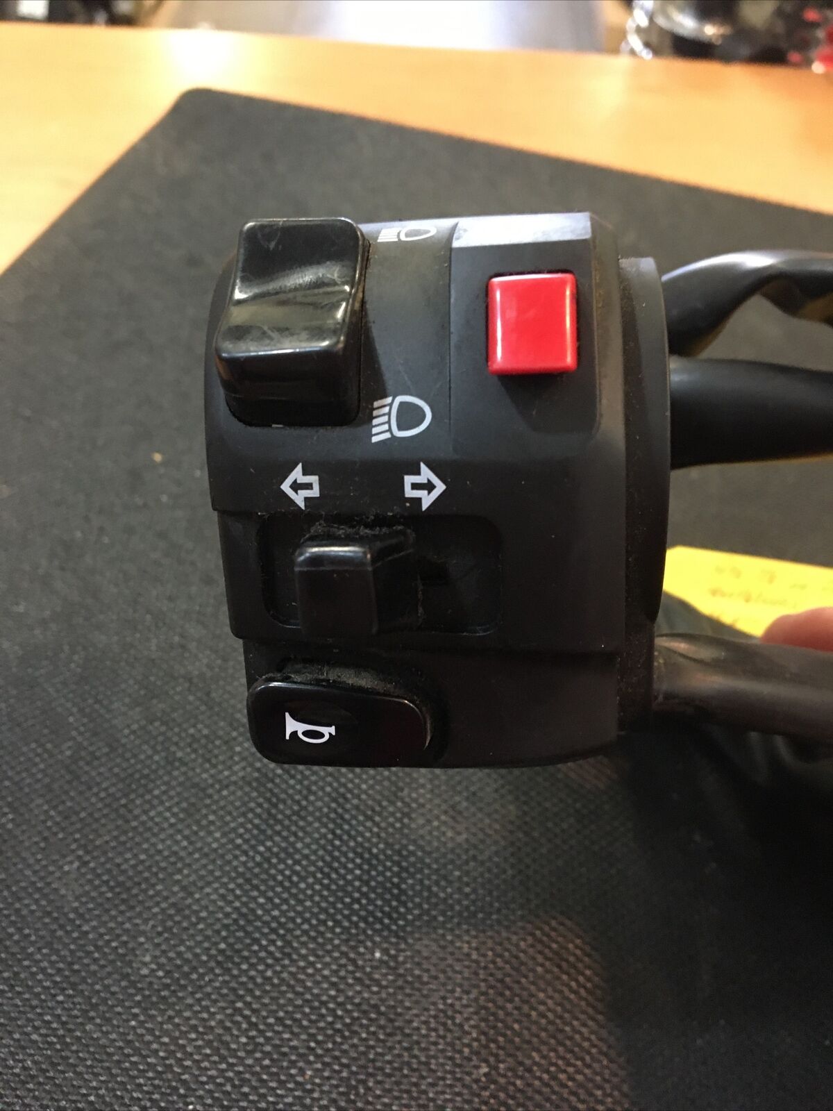 Universal LH Handlebar Switch Housing And Switches