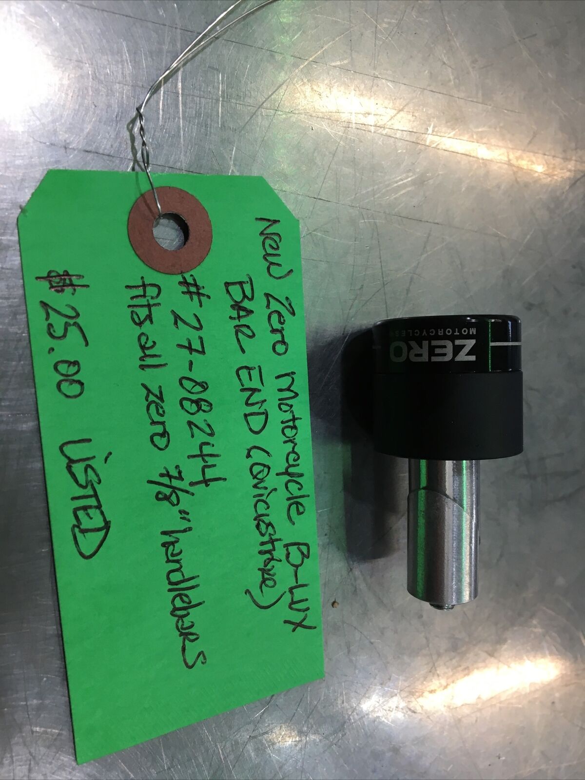 Zero Motorcycle B-Lux Bar End Quickstrike #27-08244