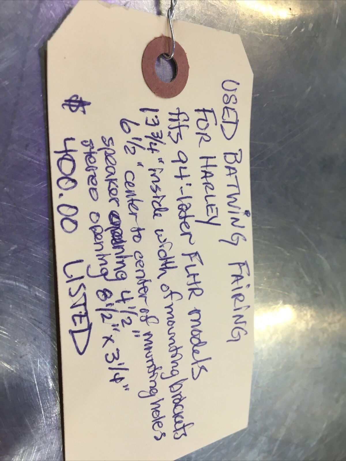 Batwing Fairing For Harley