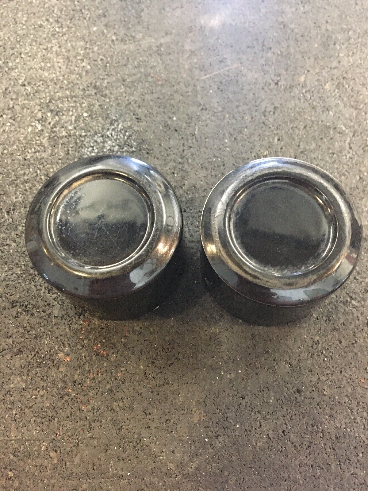 Black Front Axle Covers For 3/4” Axles