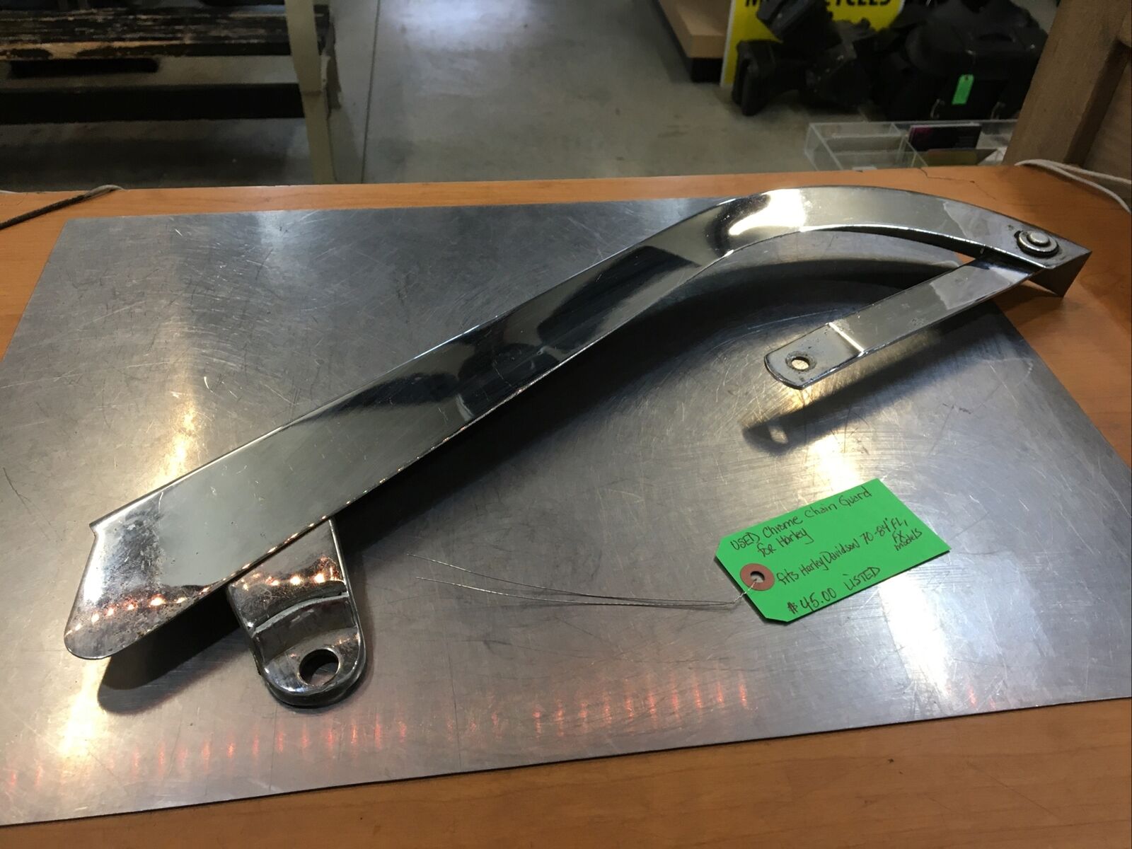 Chrome Chain Guard For Harley