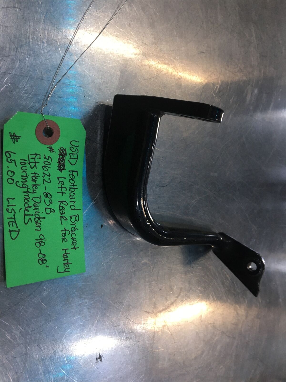 Footboard Bracket Left Rear For Harley #50622-83B