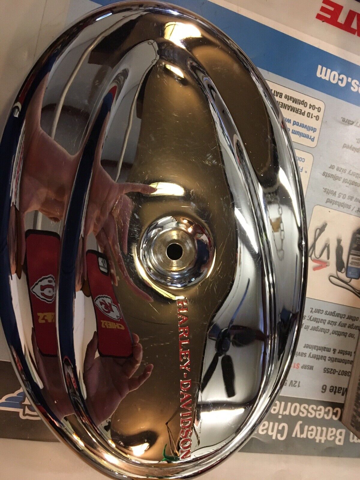 HD Chrome Air Cleaner Cover #29754-01