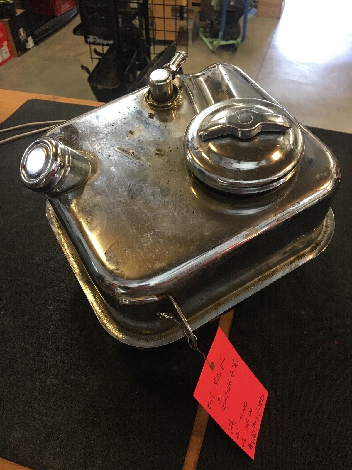 Harley Davidson Chrome Oil Tank #62504-65B