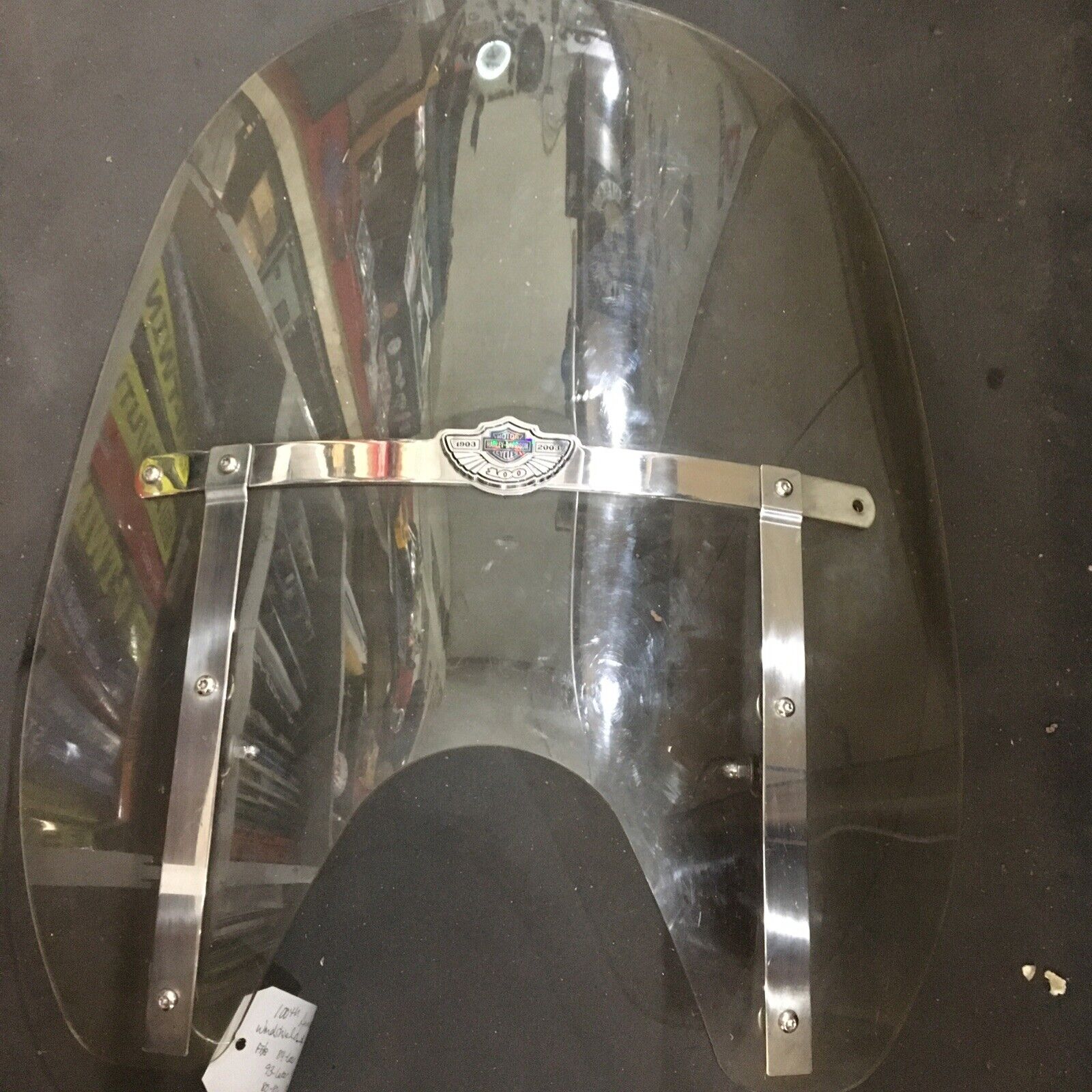 Harley Davidson OEM 100TH Anniversary Windshield #58282-02
