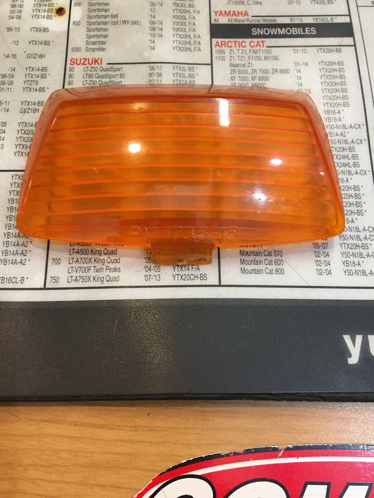 Harley Davidson OEM Front Fender Tip Lens #59180-80