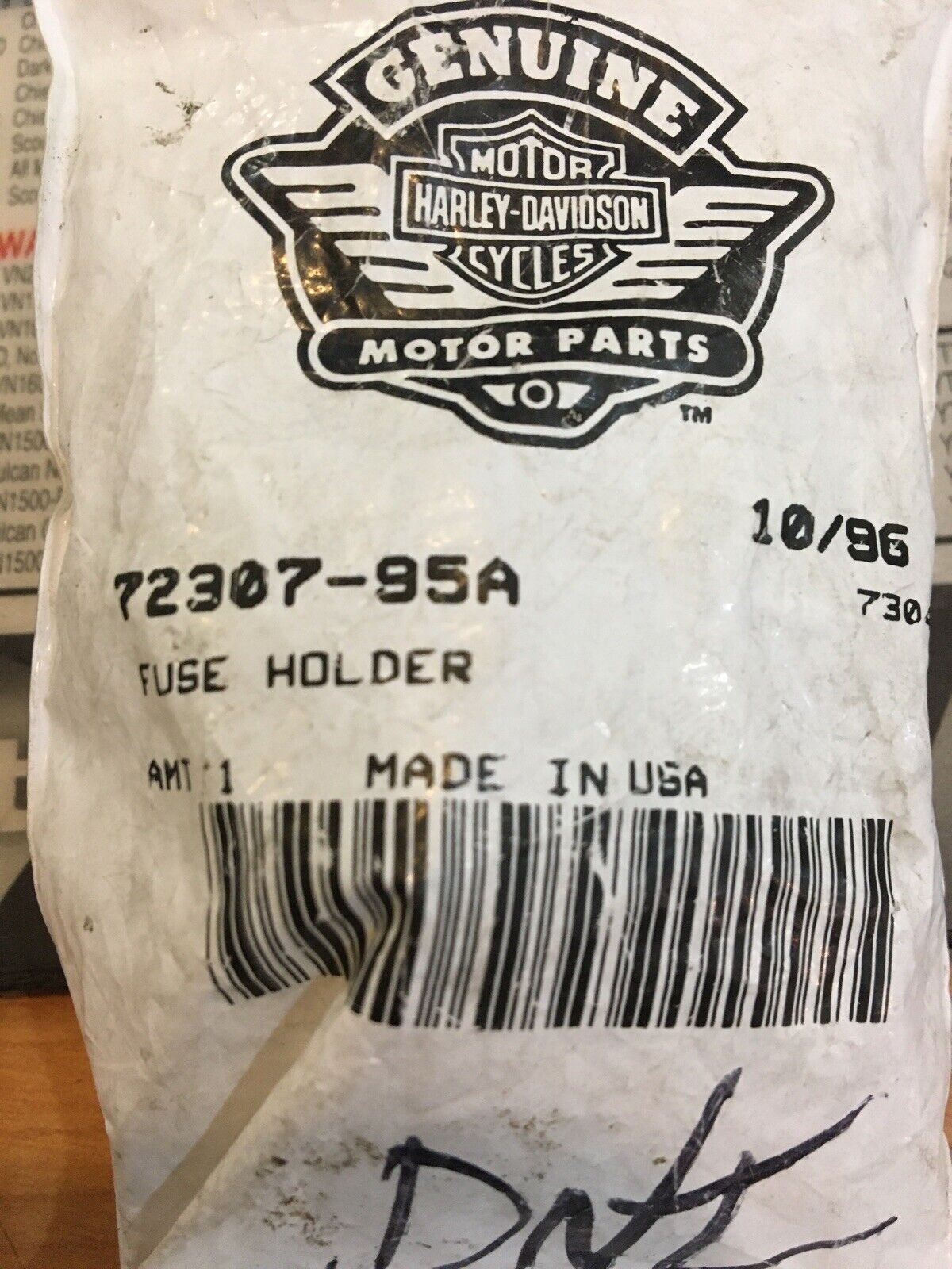 Harley Davidson OEM Spare Fuse Holder #72307-95A