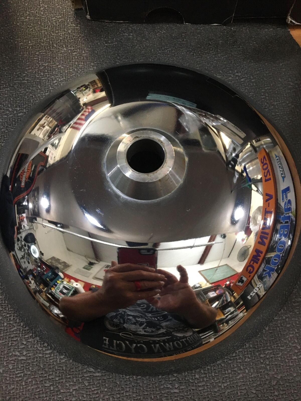 Harley Davidson OEM front wheel hubcap #43155-00