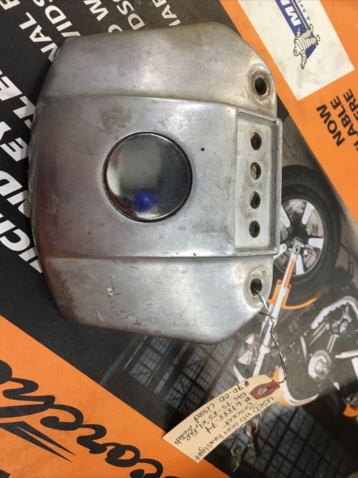 Harley Davidson OEM headlight bracket #67888-74