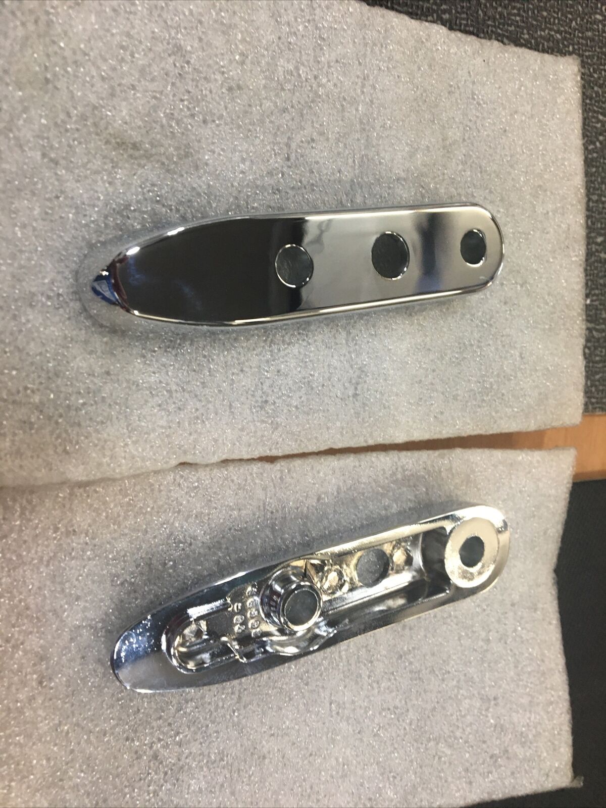 Harley Davidson OEM rear turn signal relocation pads #68502-04