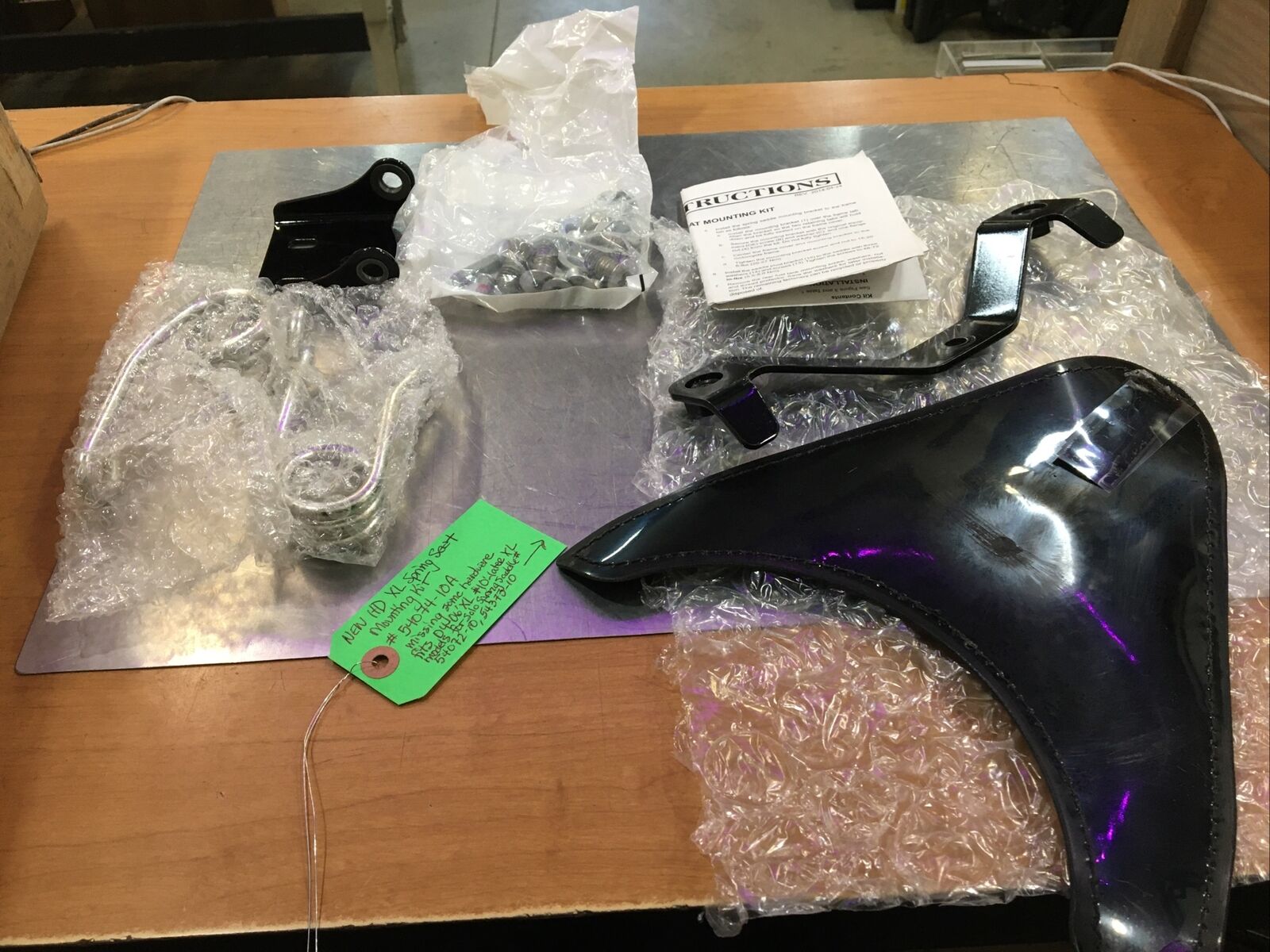 Harley Davidson XL Spring Seat Mounting Kit #54074-10A