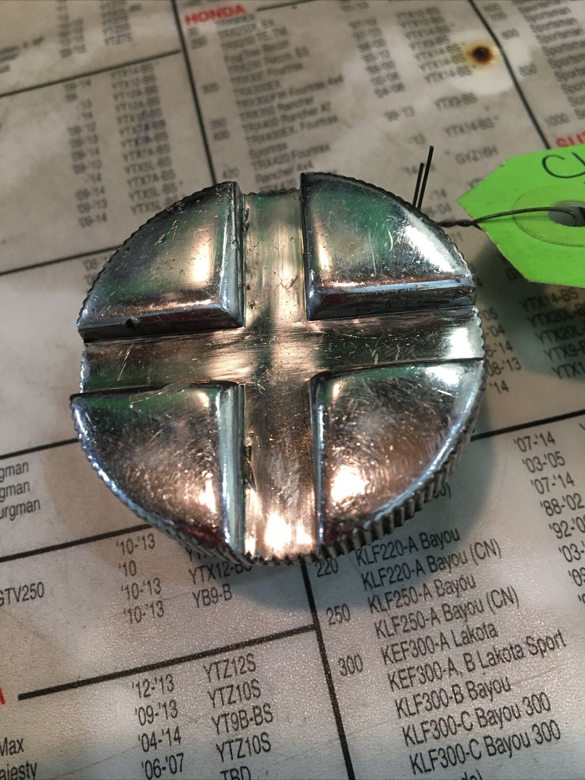 Harley Davidson clutch adjusting hole plug #37880-71