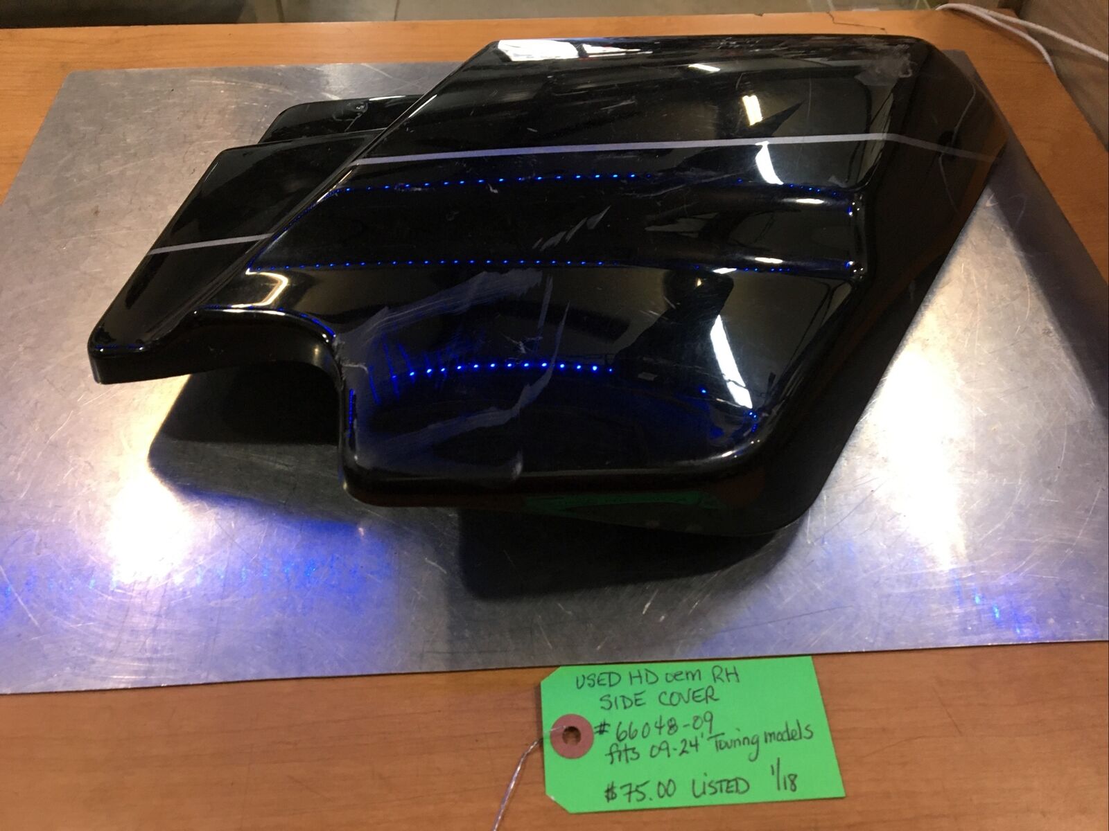 Harley Davidson oem RH Side Cover #66048-09