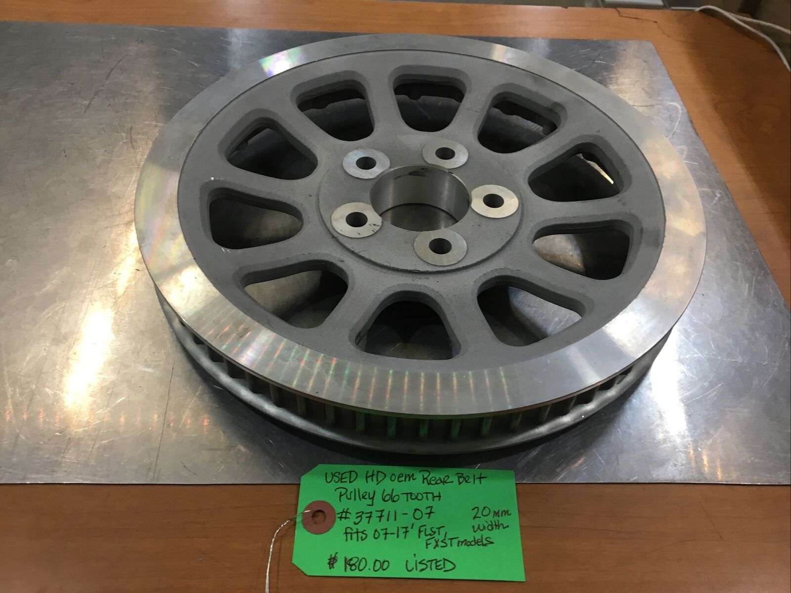 Harley Davidson oem Rear Belt Pulley 66 Tooth #37711-07