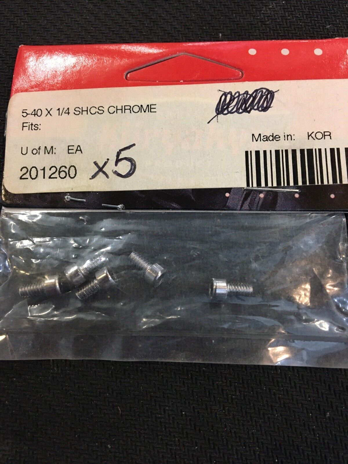 Kuryakyn Socket Head Chrome Screws #201260