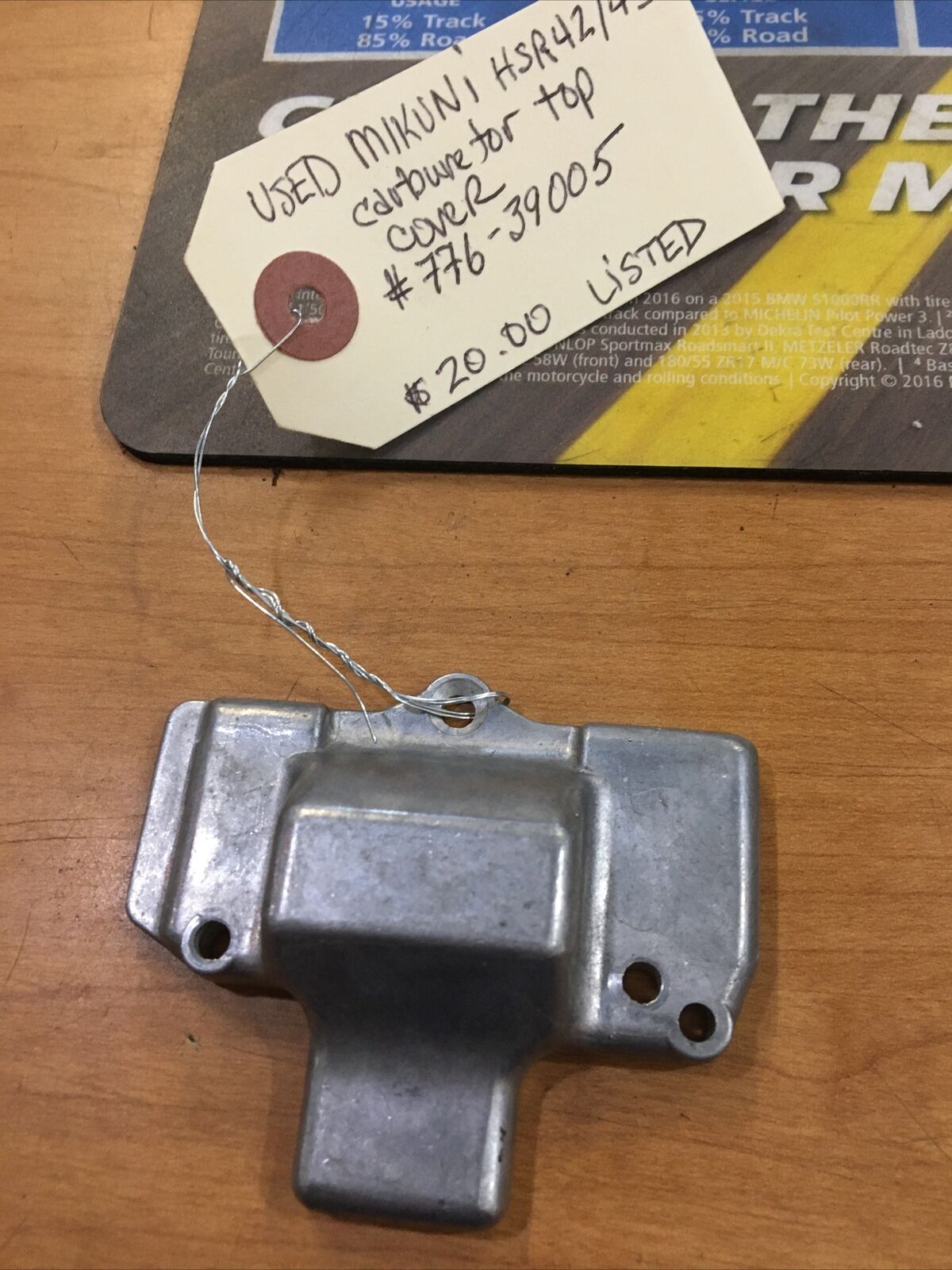 Mikuni HSR42/45 Carburetor Top Cover #776-39005