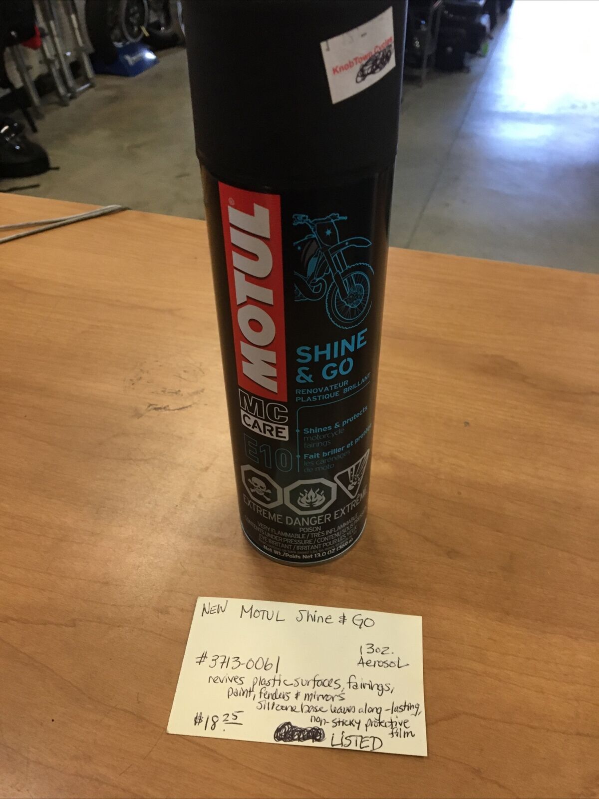 Motul Shine and Go 13oz #3713-0061
