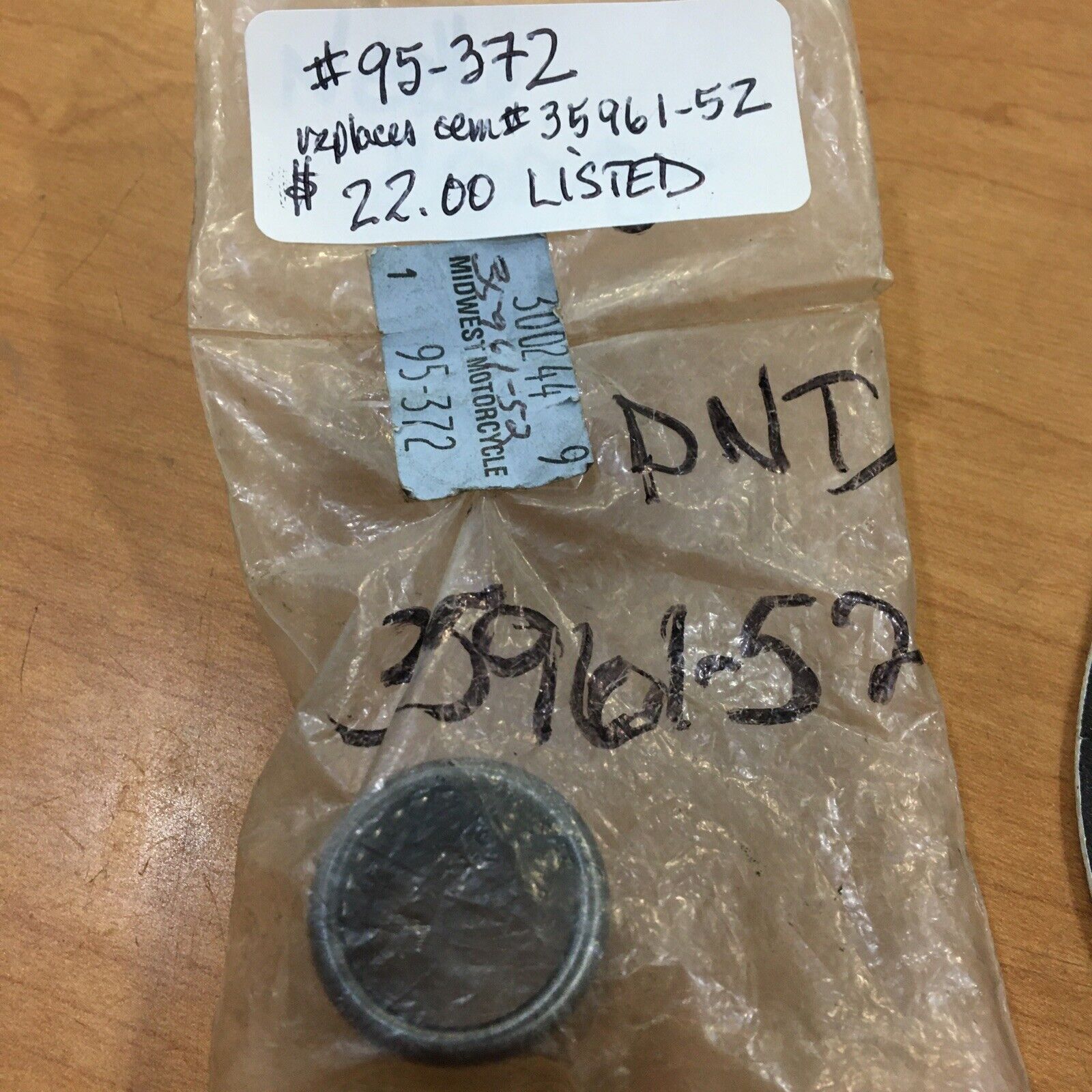 Transmission open type needle bearing for Harley #95-372