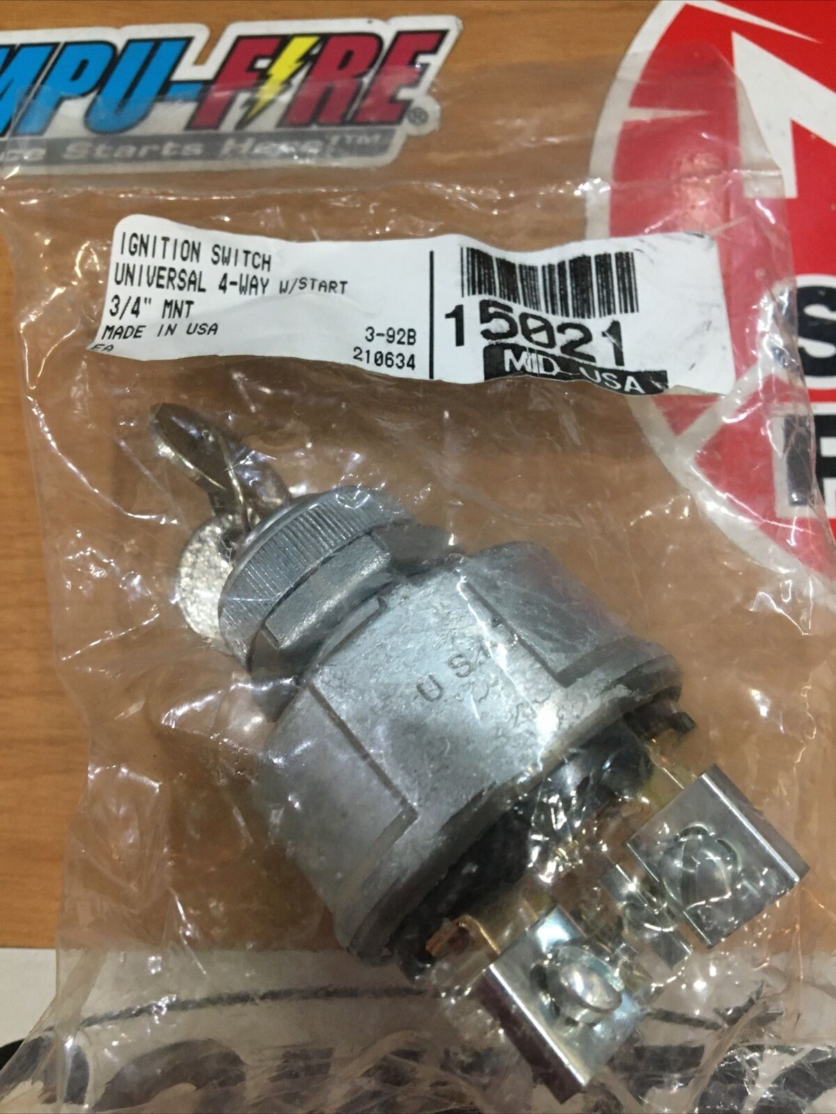 Universal ignition switch #15021