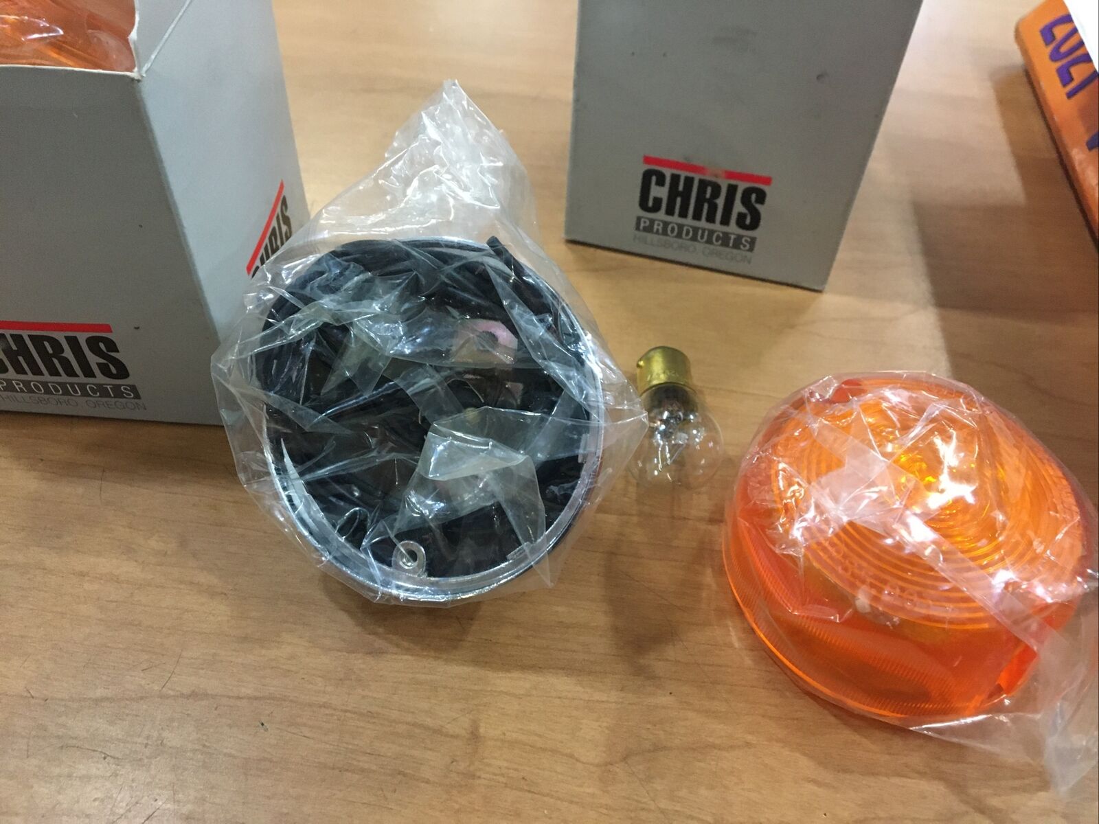 Chris Products Front Turn Signals Chrome #CH-0004