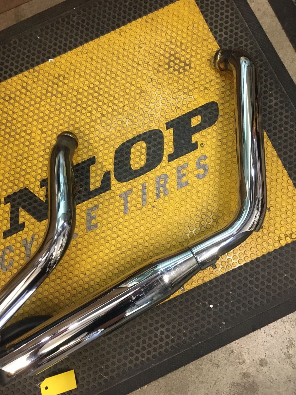 Exhaust system with RC mufflers for Harley Davidson