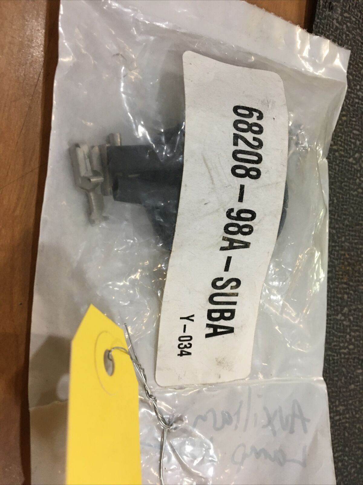 Harley Davidson Halogen Auxiliary lamp bulb wire kit #68208-98A