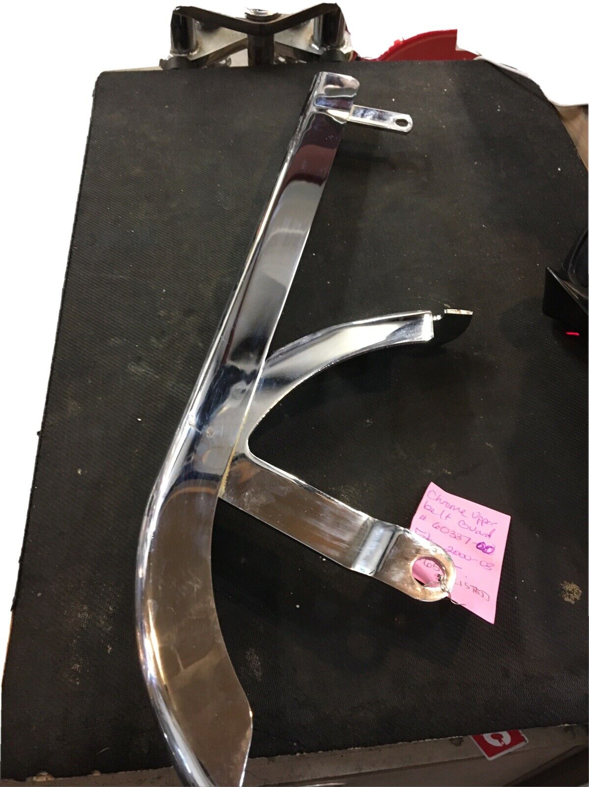 Harley Davidson OEM Chrome Upper Belt Guard #60337-00