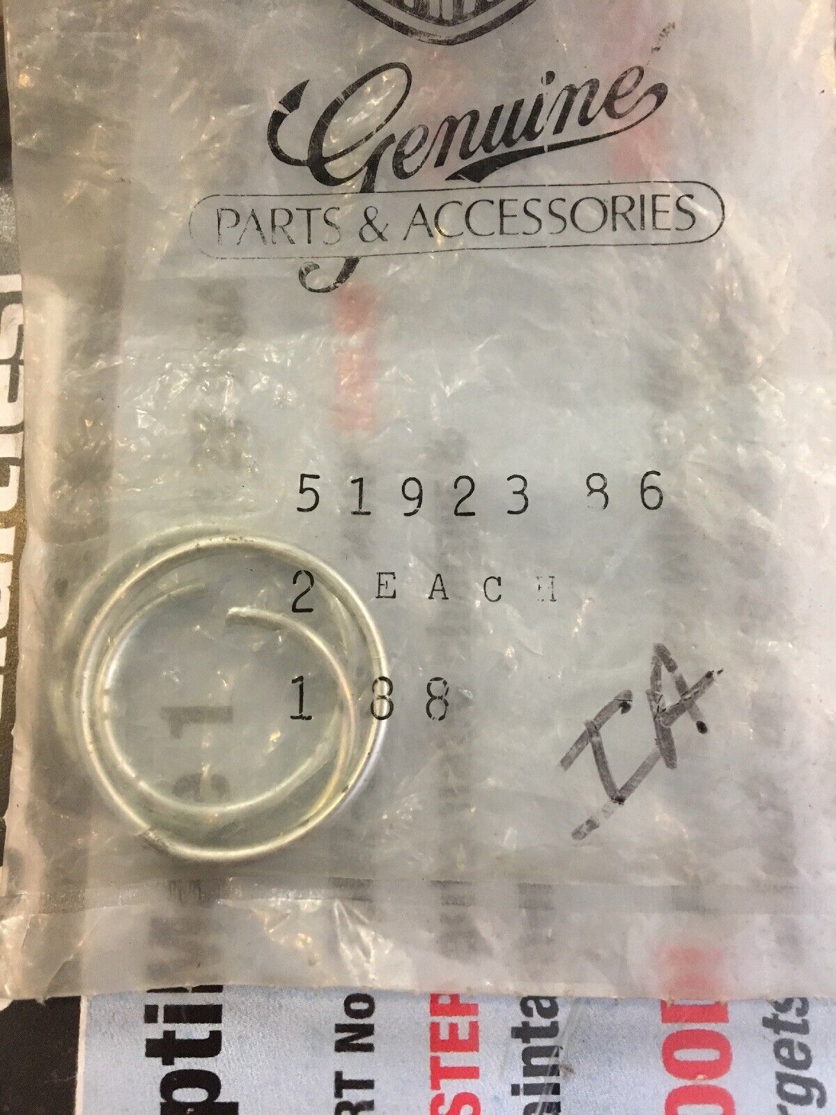 Harley Davidson OEM Circle Cotters #51923-86