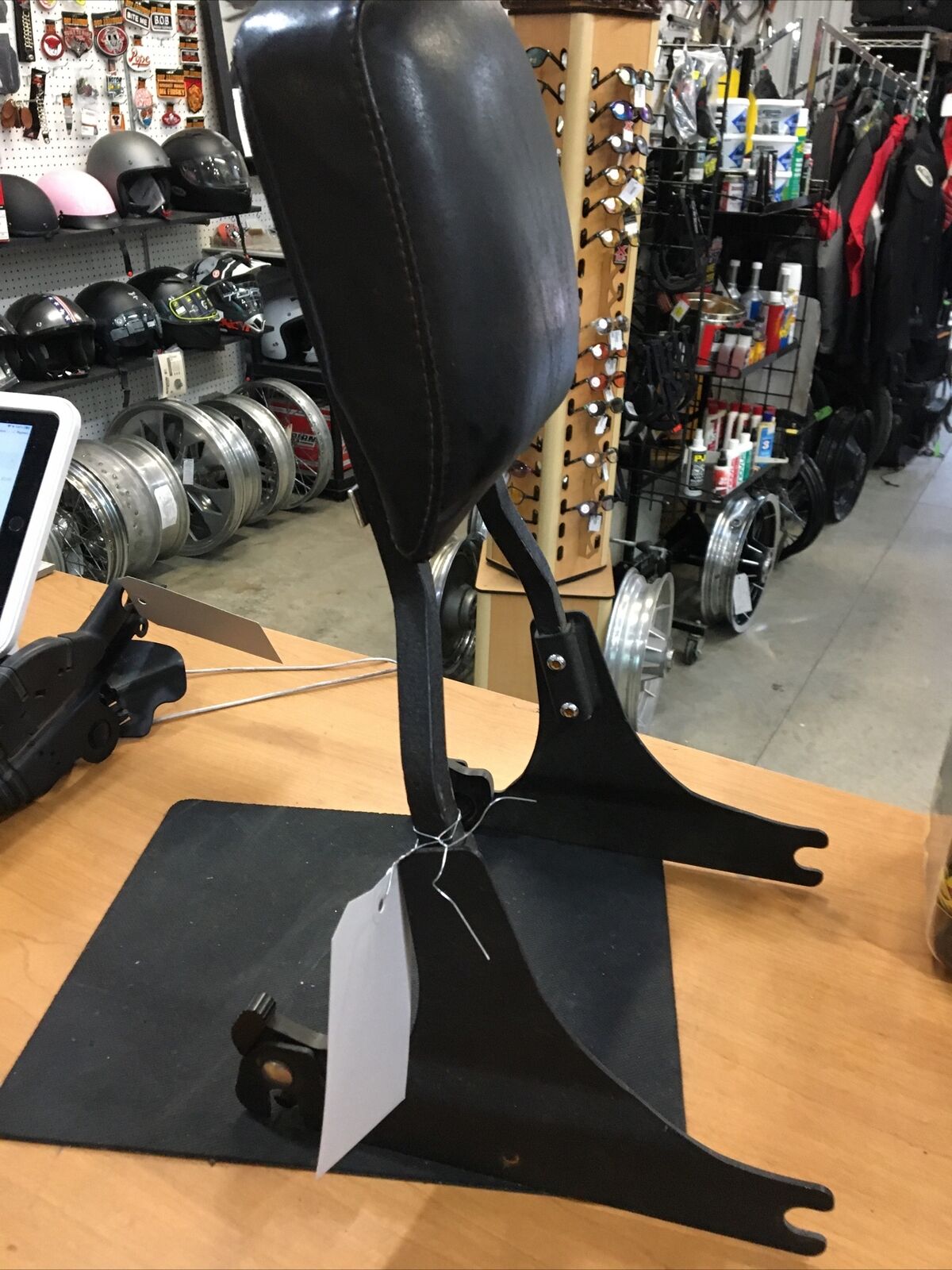 Harley Davidson OEM detachable sideplates black wrinkle #53857-00B