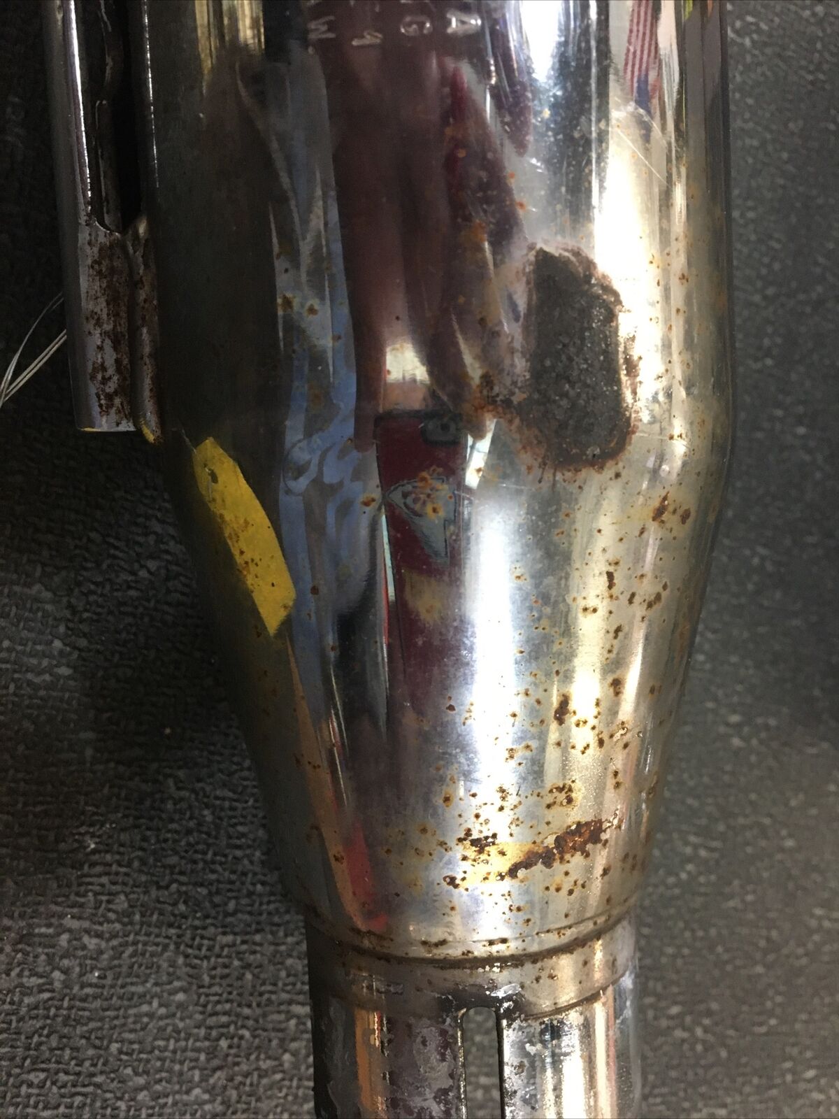 Harley Davidson OEM front muffler #65656-83