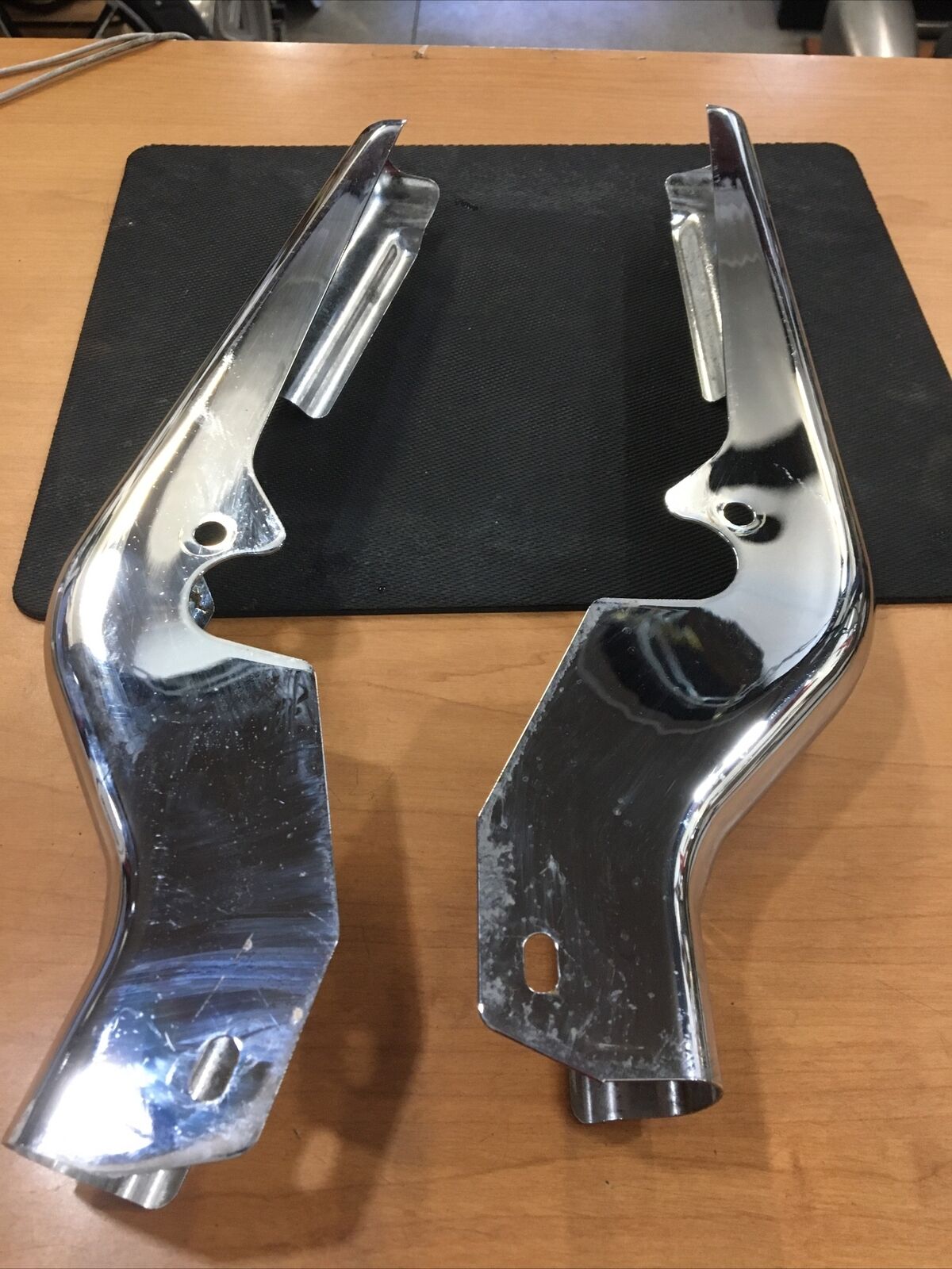 Harley Davidson OEM rear fender frame covers LH/RH #47502-97/47504-97