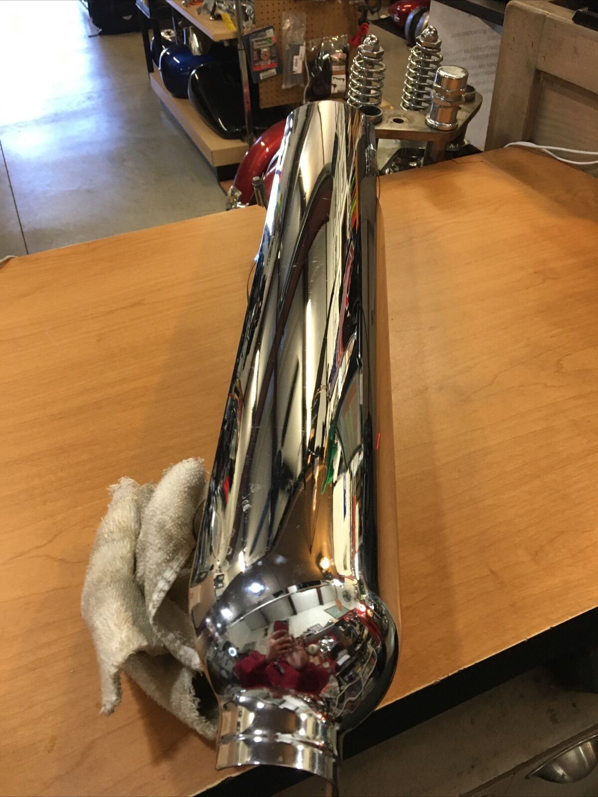 Harley Davidson Touring Muffler Shield RH #65614-00