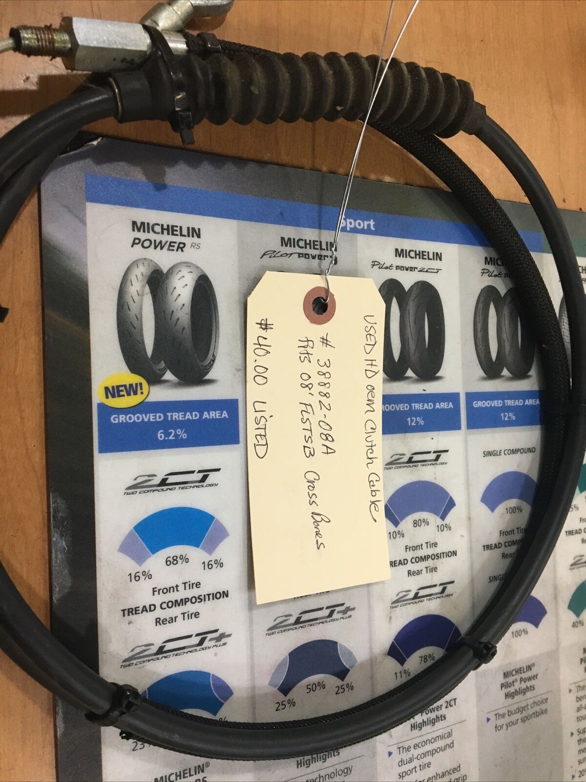 Harley Davidson oem Clutch Cable #38882-08A