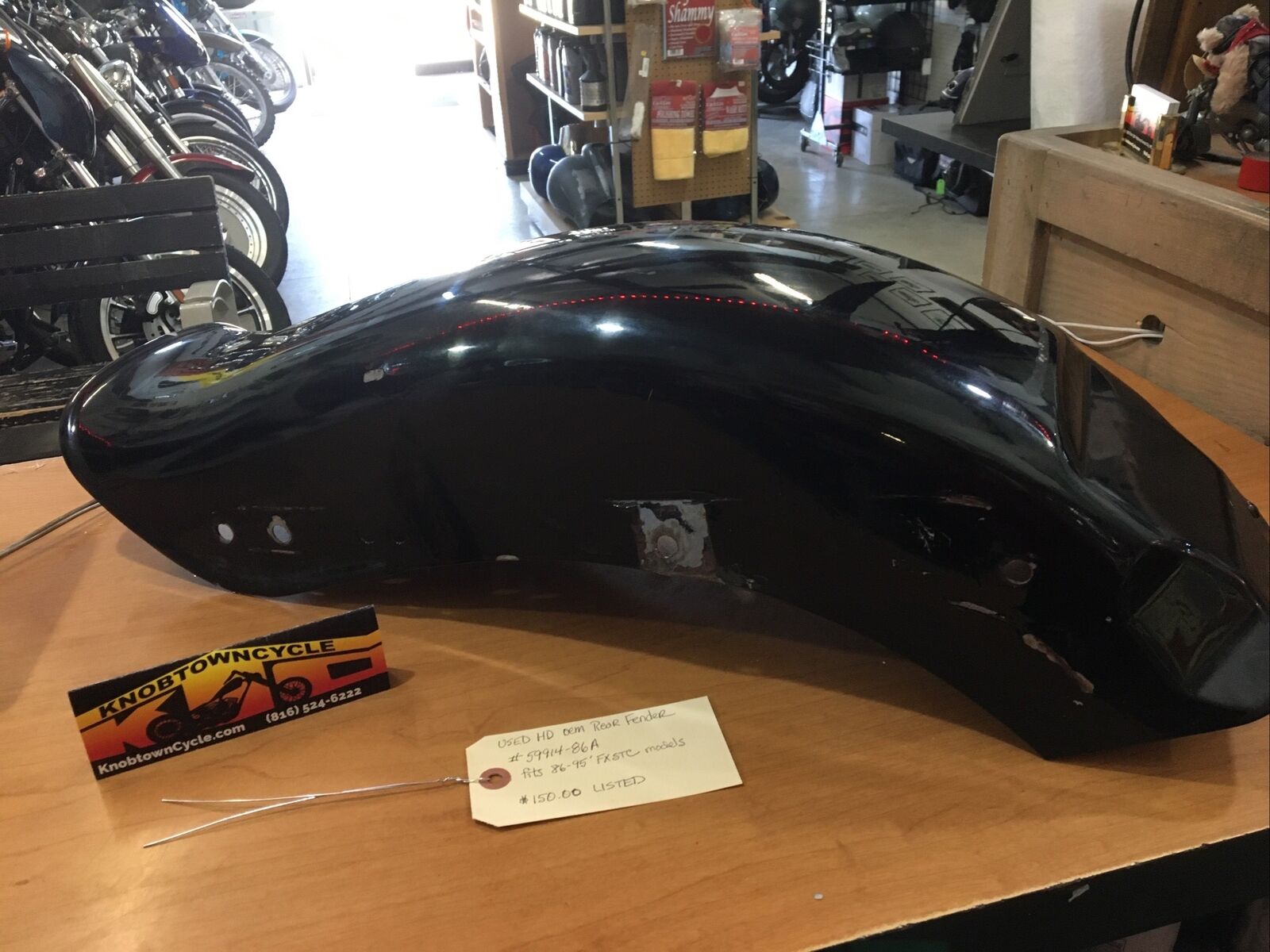 Harley Davidson oem Rear Fender #59914-86A