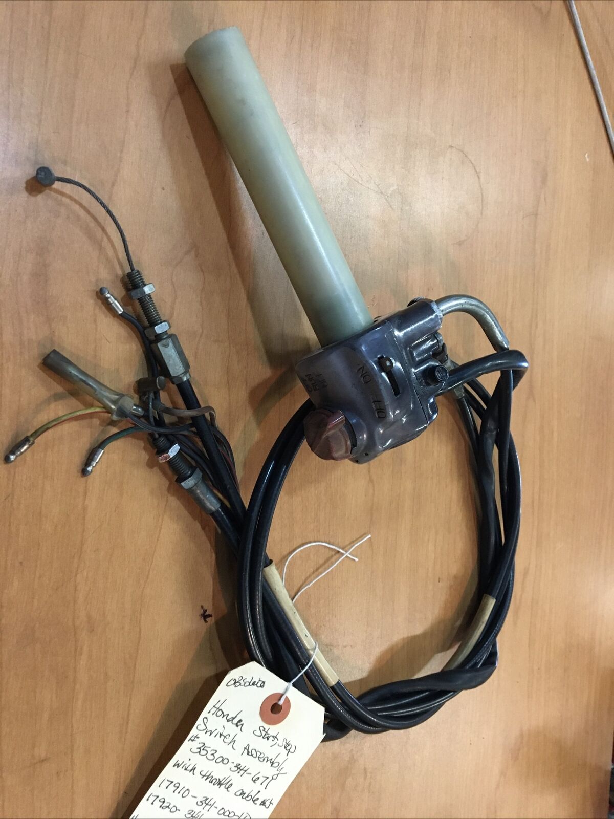 Honda Start, Stop Switch Assembly #35300-341-671