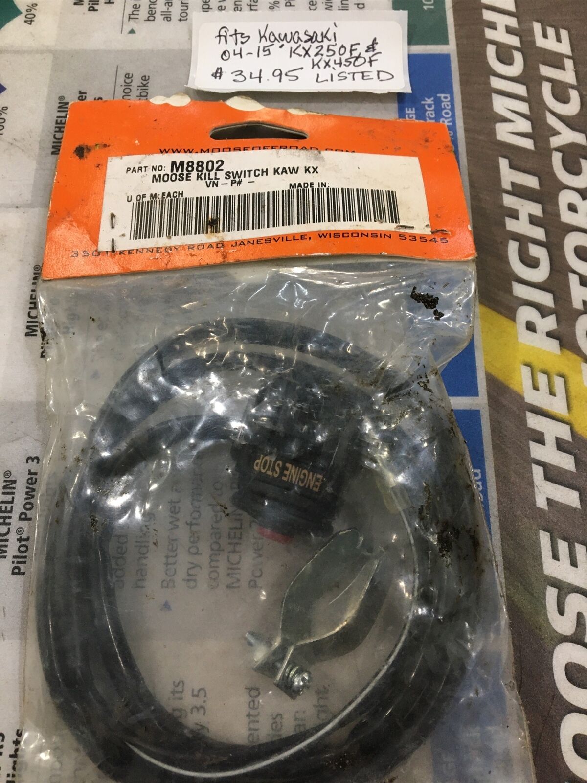 Moose Racing Kill Switch #M8802