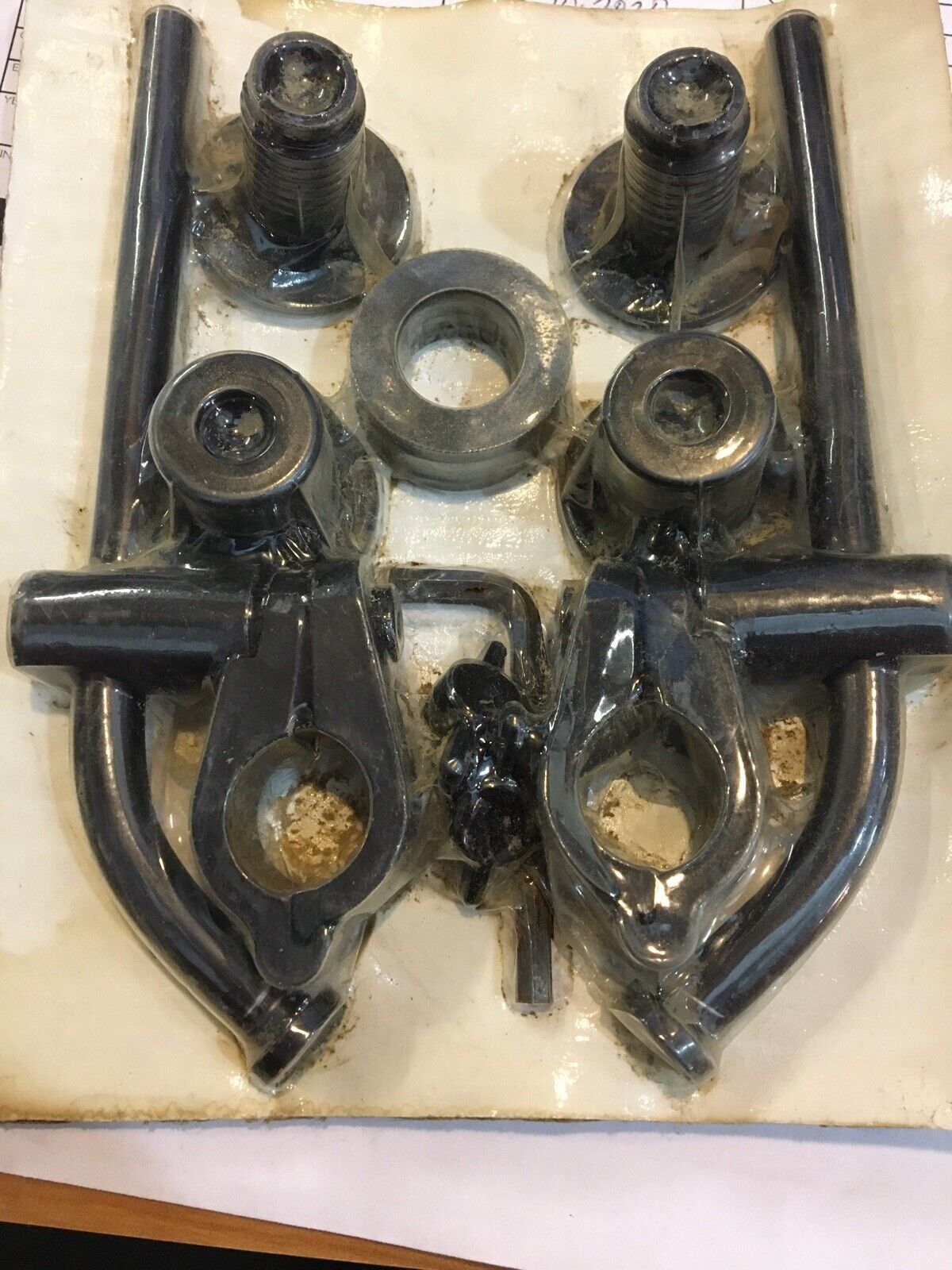 Slipstreamer Spit Fire/Viper/Cobra - Black HARDWARE KIT - 1" & 7/8" handlebars