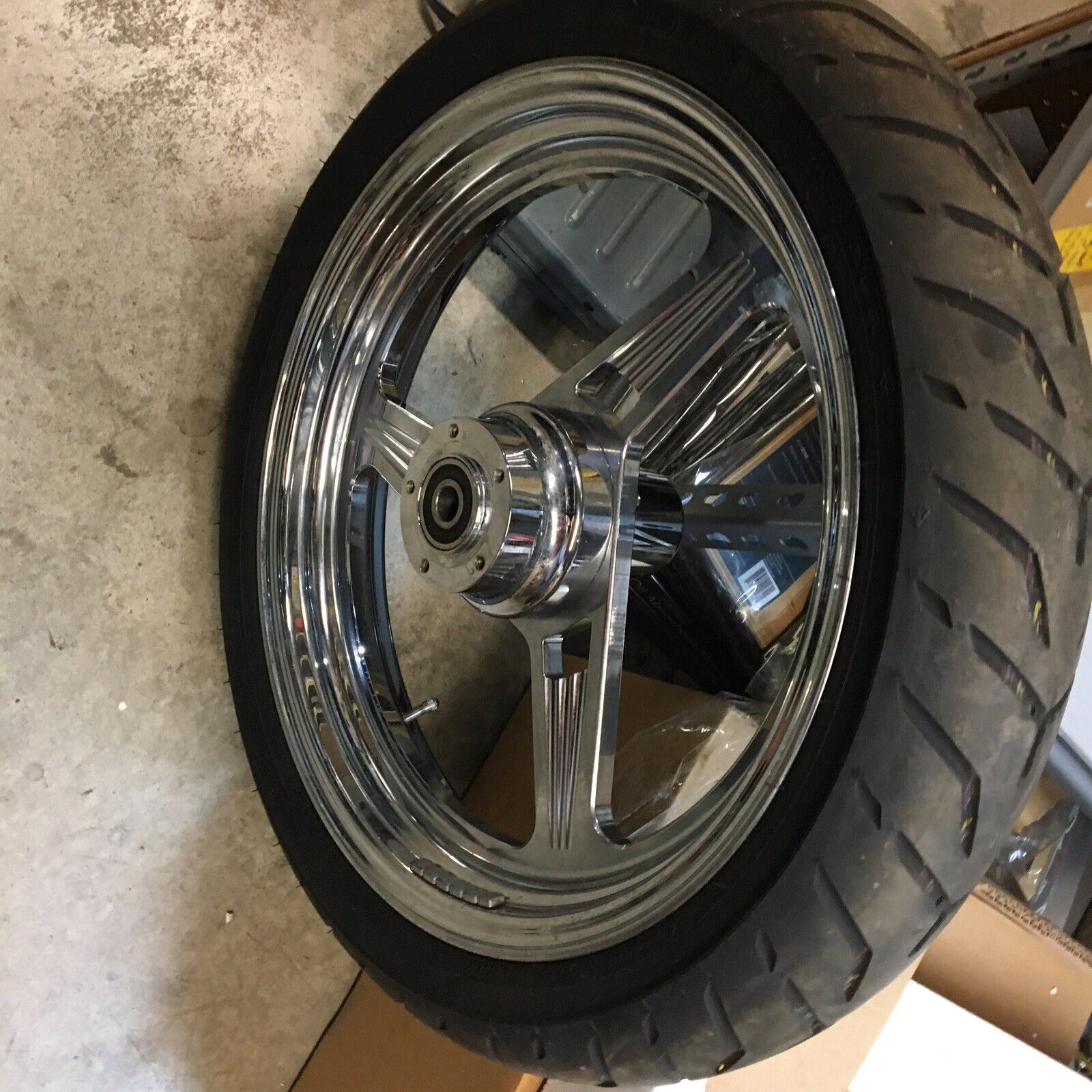 Carriage Works 18” front wheel TRI-AD
