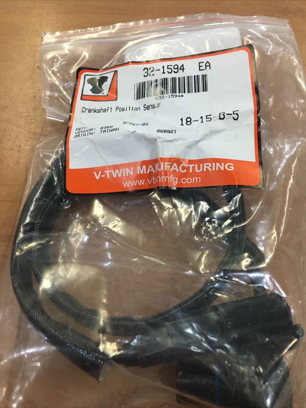 Crankshaft Position Sensor For Harley #32-1594