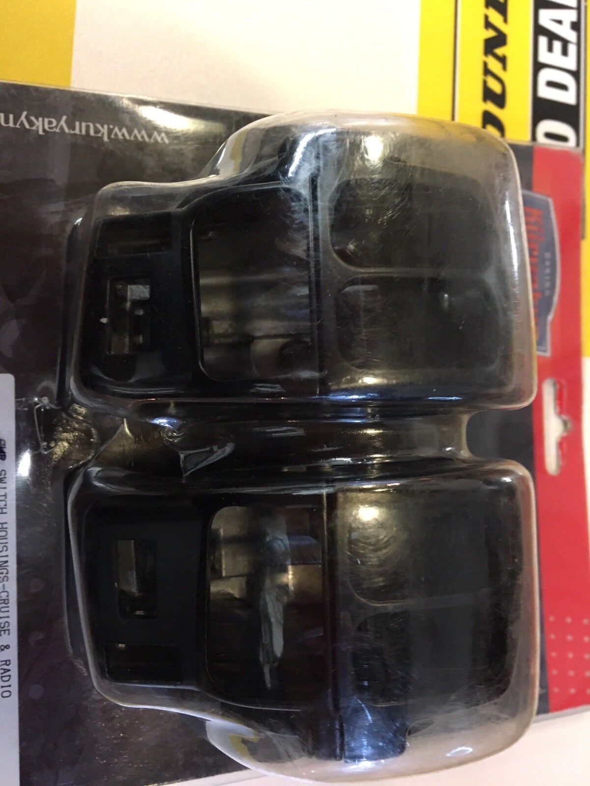 HD Black Switch Housings With Cruise And Radio