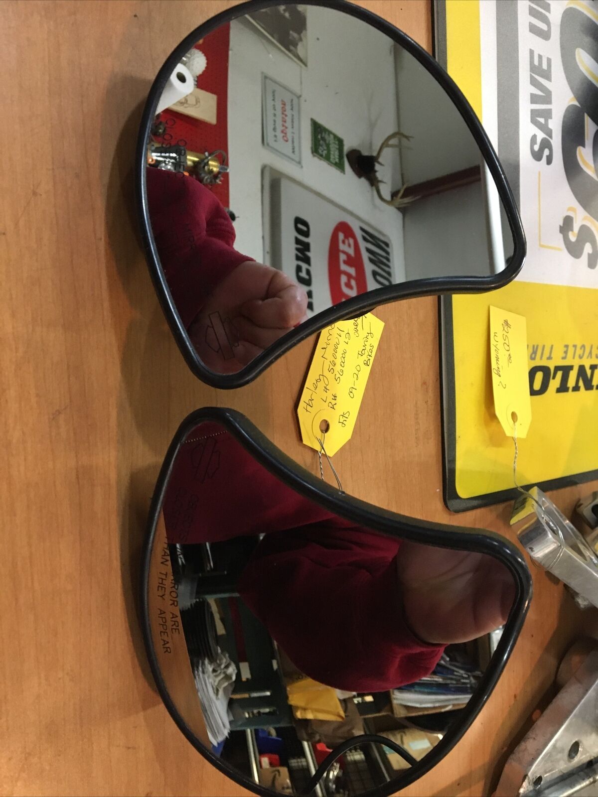 Harley Davidson Fairing Mounted Mirrors #56000011/56000012