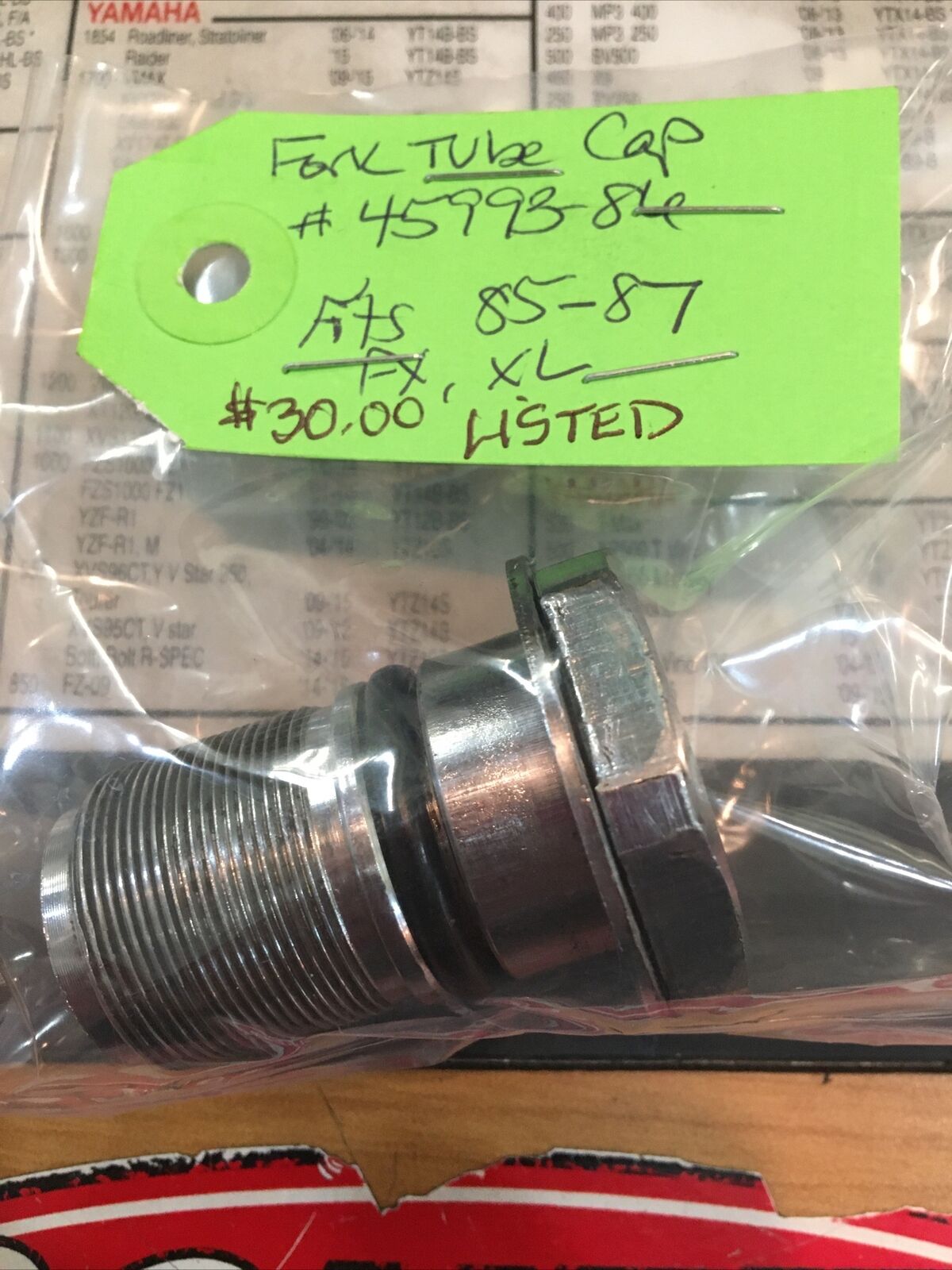 Harley Davidson Fork tube Cap #45993-86