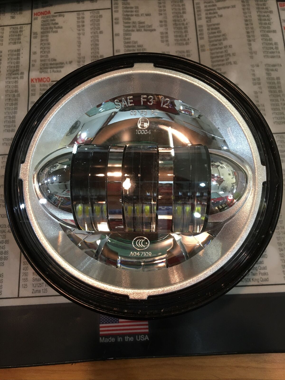 Harley Davidson OEM 4-1/2” LED Daymaker passing/fog lamp #68000020