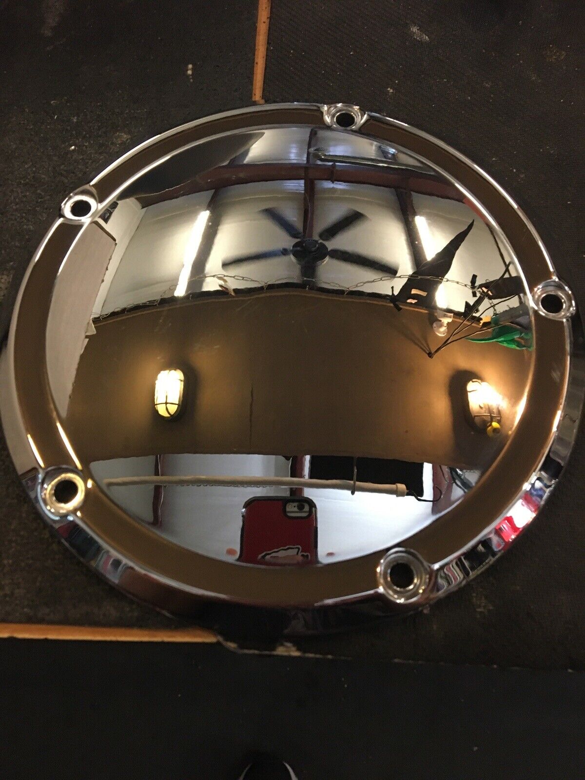 Harley Davidson OEM Chrome Derby Cover #25700389