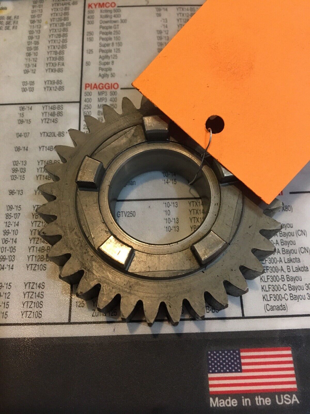 Harley Davidson OEM Gear, Mainshaft 3rd & 2nd Countershaft #35027-94