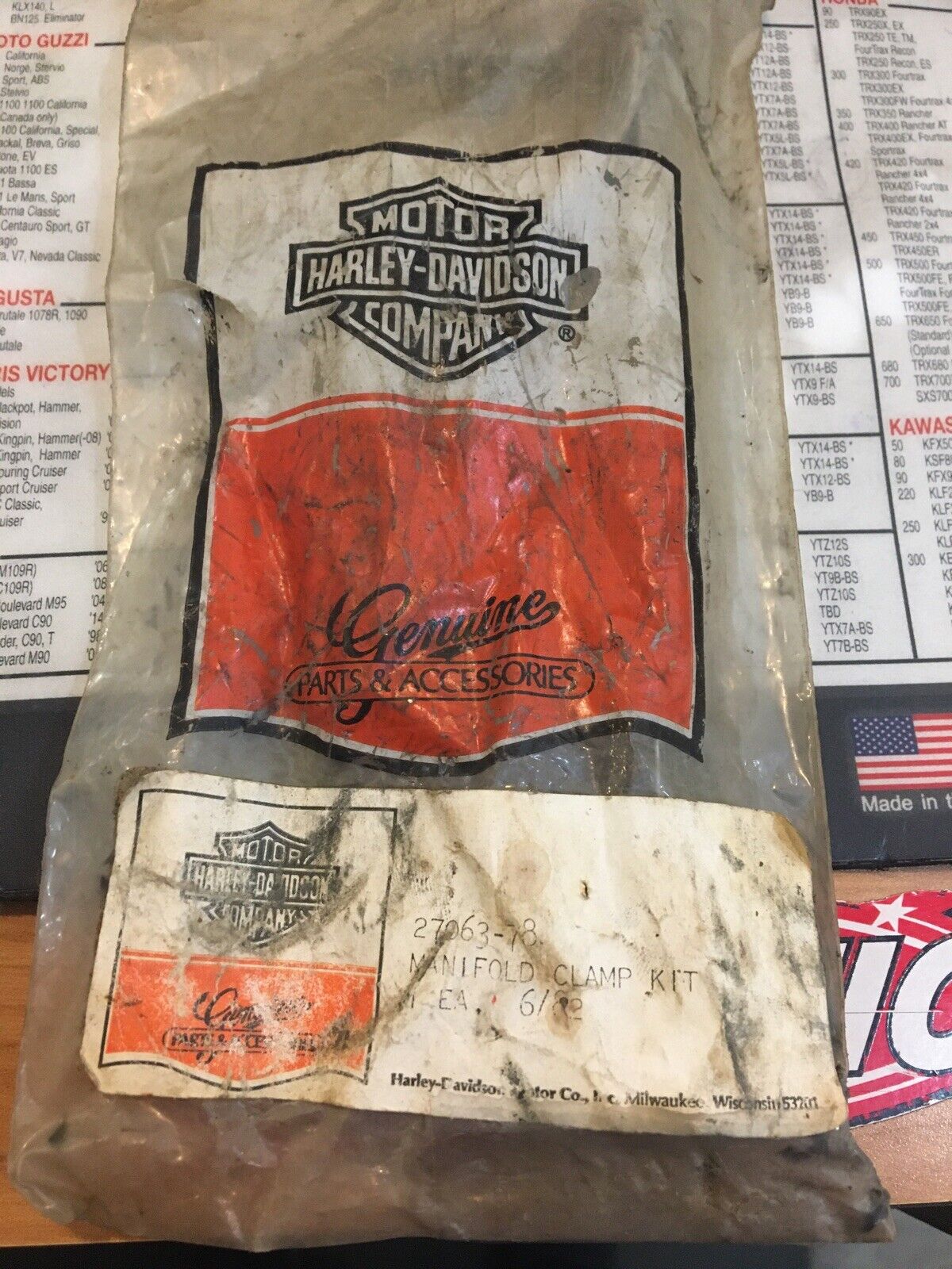 Harley Davidson OEM Intake Manifold Clamp #27063-78