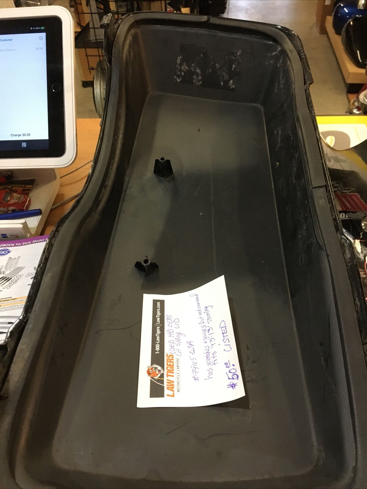 Harley Davidson OEM LH Saddlebag Lid #79105-03A