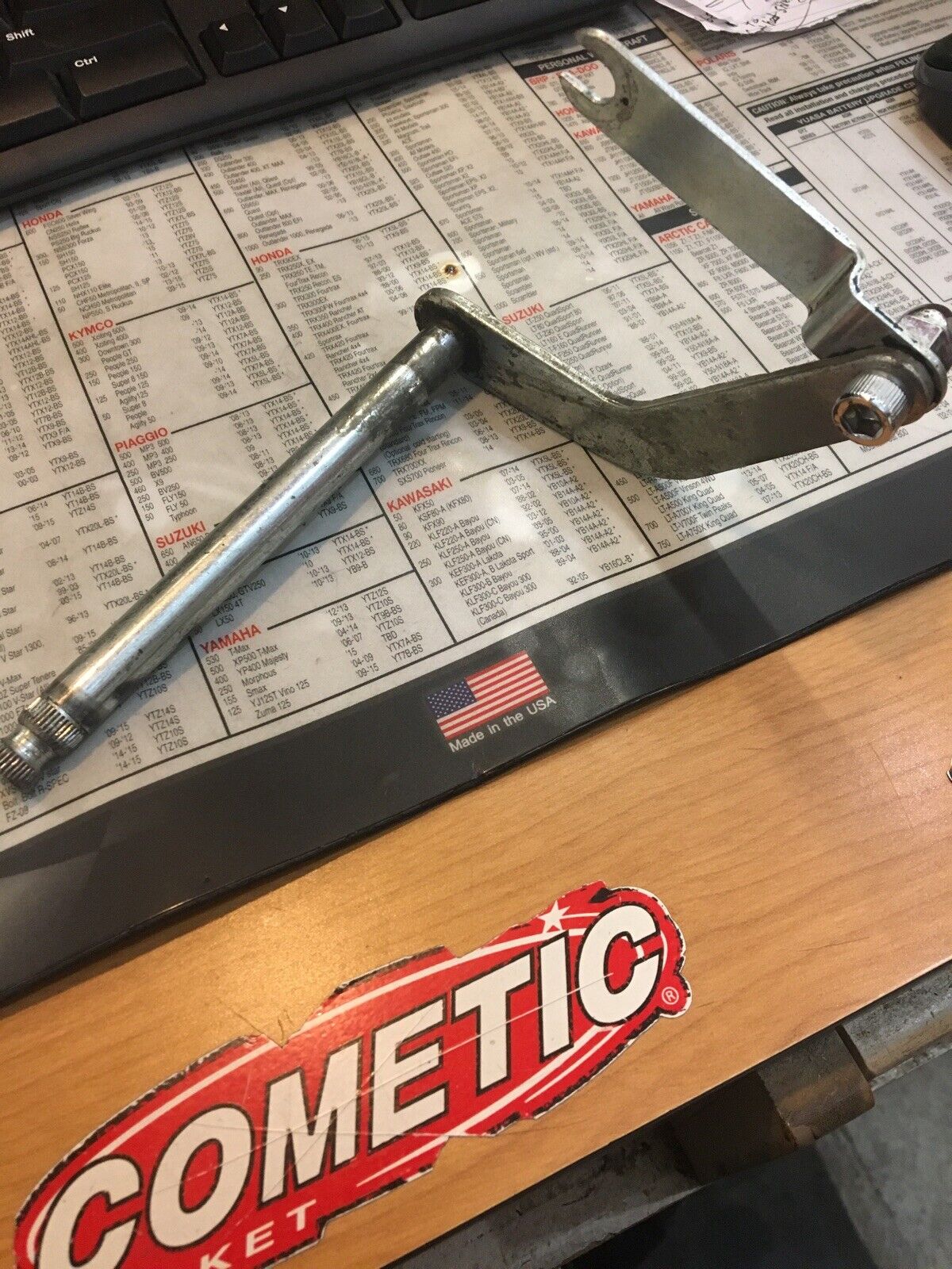 Harley Davidson OEM Shift Lever Assembly With Retainer #34621-90/34639-93