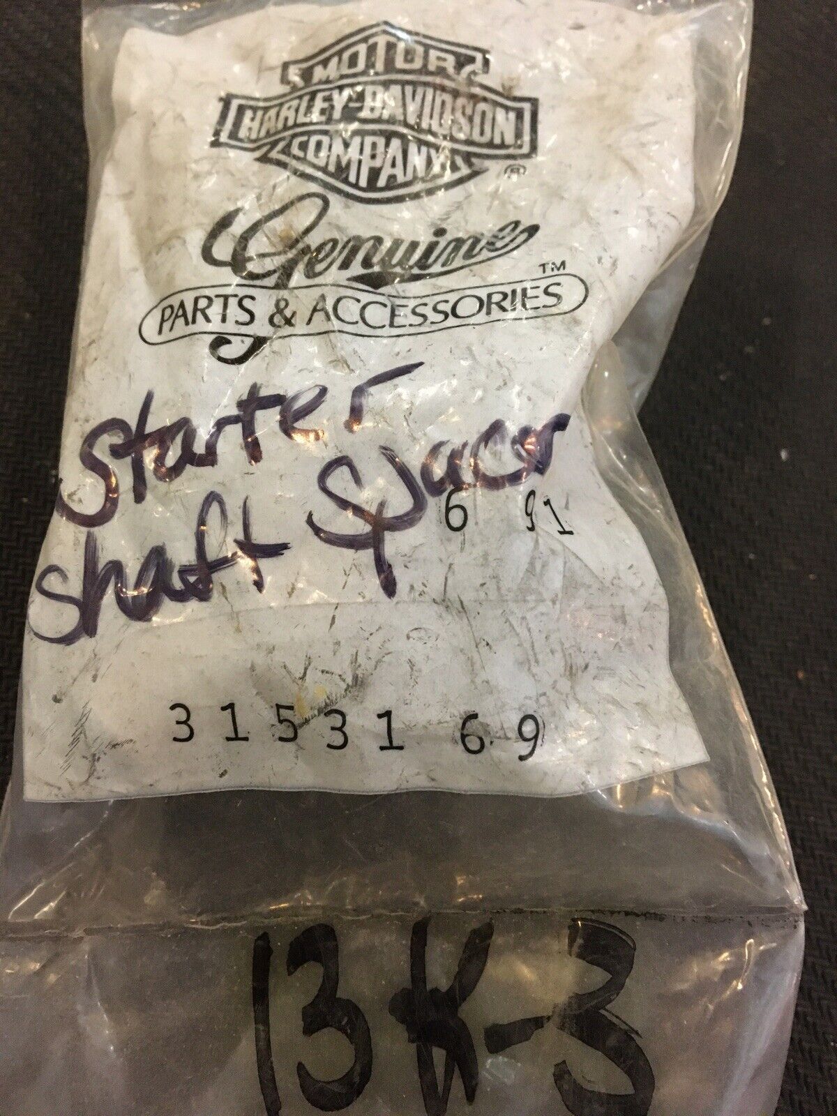 Harley Davidson OEM Starter Shaft Spacer #31531-69