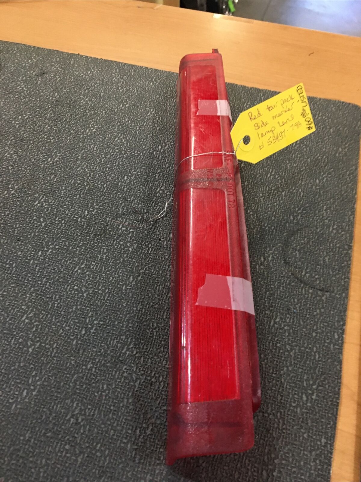 Harley Davidson OEM luggage box side light lenses #53437-79A